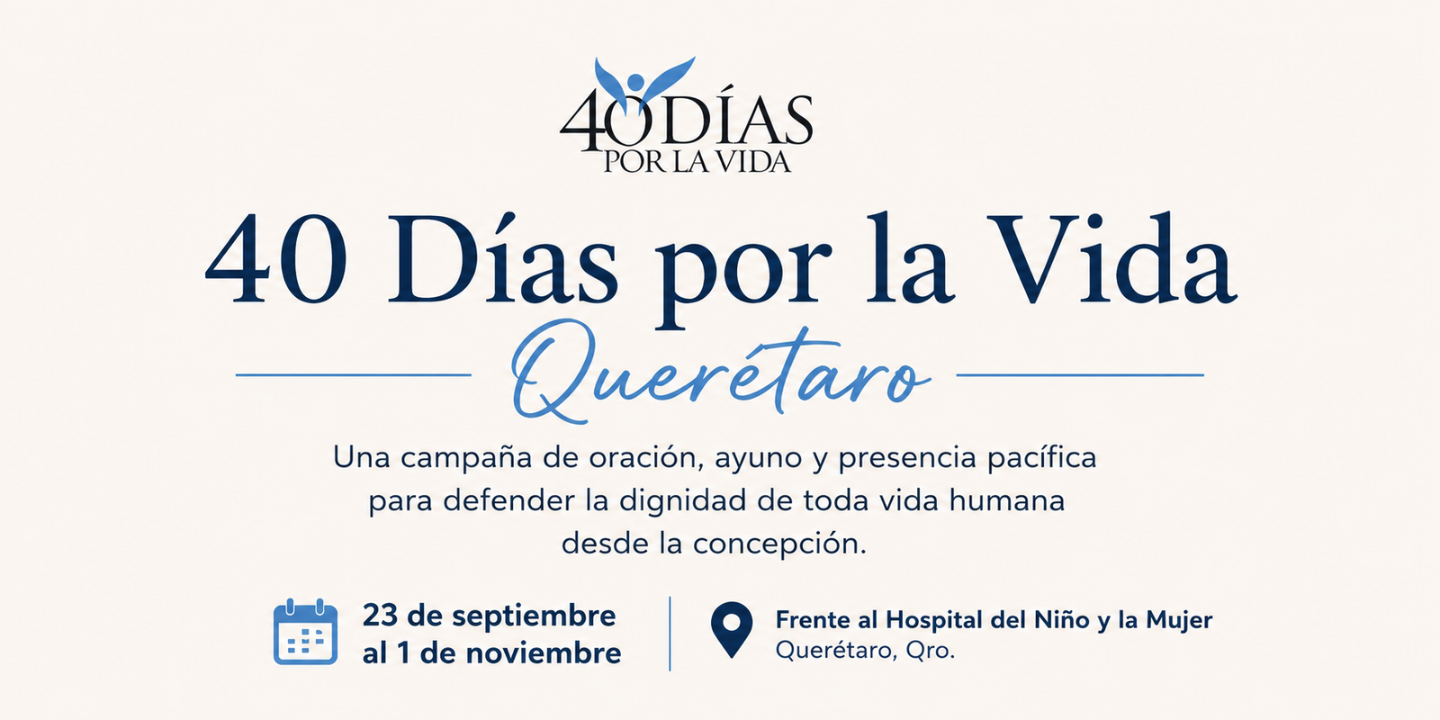 campaña 40 dias por la vida